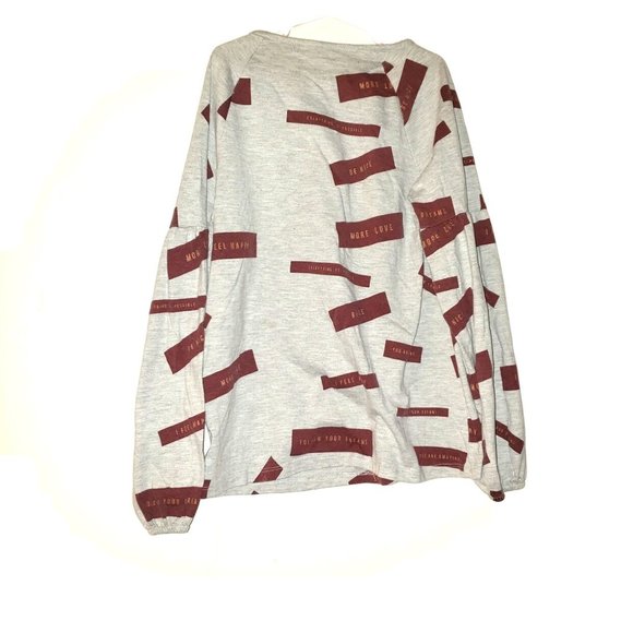 Mango Kids 11 12 Years Print Messages Cotton T-Shi - Picture 6 of 6